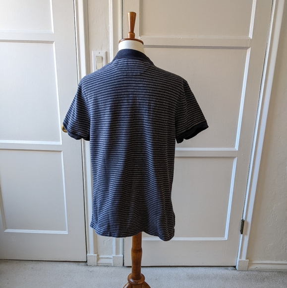 ATM Anthony Thomas Melillo striped polo shirt size large - Picture 4 of 7